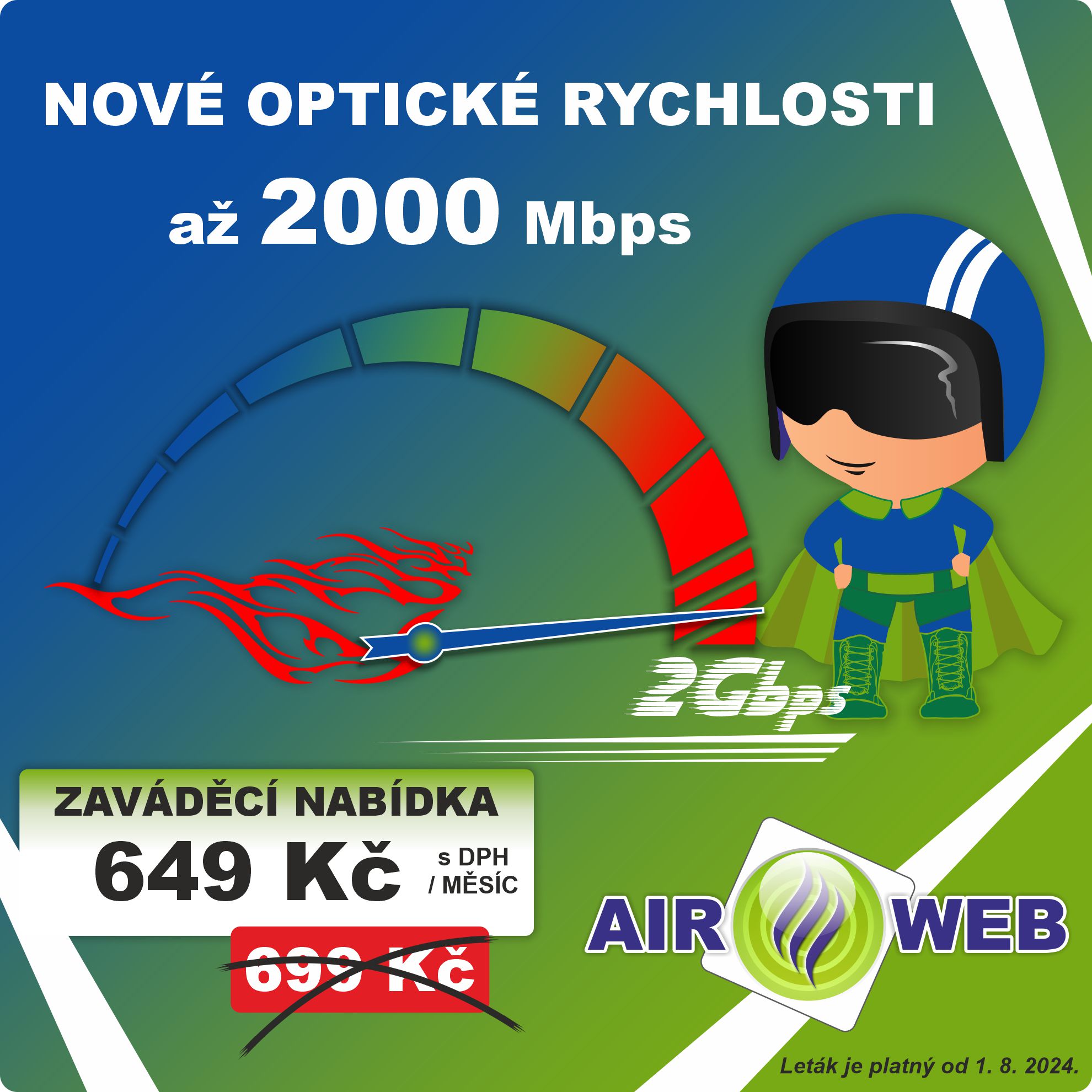 Airweb optický Internet